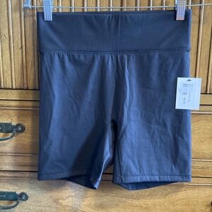 BANDIER Center Stage Black Bike Shorts